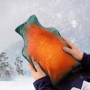 Portable <b>USB</b> Hand Warmer Water-Free Hot Water Bag for Pain Relief Cramps for Household Outdoor Car RV - Product Image 1