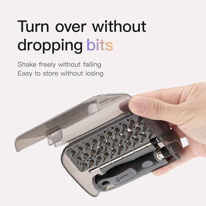 32 in 1 Magnetic Screwdriver Set With Case, Include 30 Bits Precision ...