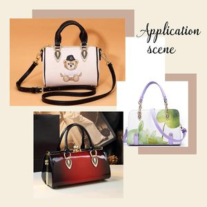 Pcs Metal Bag Chain Buckle Styles Metal Side Clip Buckle With Side Loop Purse Suspension Clasp <b>Handbag</b> Chain Hanger Buckles Stra - Product Image 2