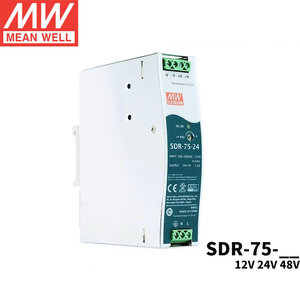 Alimentation industrielle sur rail DIN MEAN WELL série <span class=keywords><strong>SDR</strong></span> 12V 24V 48V 75-960W avec PFC actif et protection contre les surcharges à 150 % de charge de crête - Product Image 2