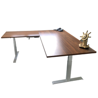 Table élévatrice pour ordinateur de coin Bureau élévateur automatique de grande hauteur Pieds de table élévatrice réglables en hauteur