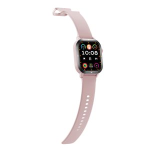 Montre connectée DF C30 avec écran de 1,96 pouce, appels, mesure de l'oxygène sanguin, fréquence cardiaque dynamique, suivi des règles, assistant vocal IA - Product Image 4