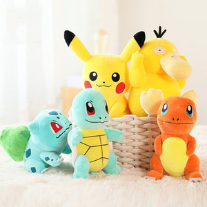 Peluche Pikachu Kawaii Pokémon de 8 pouces, mignonne, style dessin animé, pour cadeaux, jouet en peluche pour machine à griffes - Product Image 2