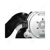 OE #   Ventilateurs de refroidissement de radiateur électriques automatiques 1250.F6 12V DC, ensemble moteur de ventilateur de condenseur pour pièces automobiles PEUGEOT 406 306