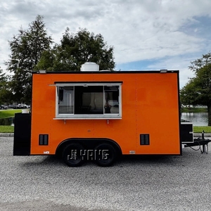 Мобильный кухонный фургон, полностью оборудованный ресторан, коммерческий кейтеринг, фургон для мороженого, соков, кофе, закусок, хот-догов - Product Image 1