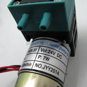 24V 7W JYY UV elektrikli mürekkep pompası uv mürekkep pompası eko solvent yazıcı için