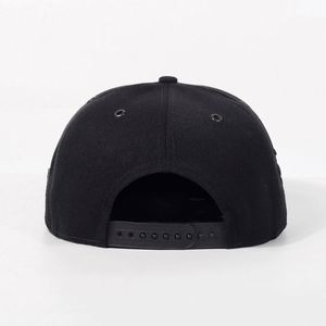 Wholesale ODM Custom Raised 3D Embroidery Logo Canvas Brim Peaked Cap <b>Flat</b> Bill Fitted <b>Hats</b> Snapback Sports Outdoor Breathable - Product Image 4