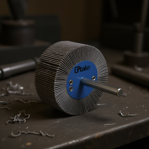 Disco Abrasivo de Tela Ttake de 50x10 mm, Grano 60, Eje de 6 mm para Pulir Metal - Product Image 3