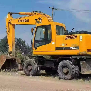 รถขุดล้อยาง ประสิทธิภาพการทำงานดี ขายดี ฮุนได 210w-7 รถขุดฮุนได 150w-7 200w-7 ราคาแข่งขัน - Product Image 1