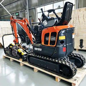 Free Shipping 1.2 Ton Kubota Engine EPA Crawler Micro <strong>Digger</strong> Farm Small Excavators 1 Ton 2 Tons Prices <strong>Mini</strong> Crawler Excavator - Product Image 1
