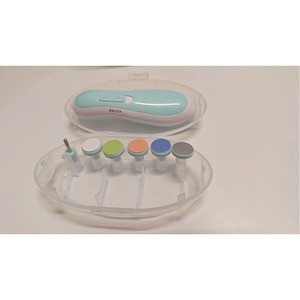 Kit 7 en 1 con logotipo personalizado ABS seguro eléctrico recortador <span class=keywords><strong>de</strong></span> <span class=keywords><strong>uñas</strong></span> <span class=keywords><strong>para</strong></span> bebés, kit 7 en 1 impreso <span class=keywords><strong>para</strong></span> recién <span class=keywords><strong>nacidos</strong></span> - Product Image 3