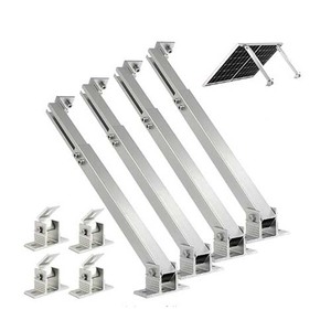 <span class=keywords><strong>Kit</strong></span> di Supporto Regolabile per Pannelli Solari con Angolo di Inclinazione 15-30° per Tetti Piani Fotovoltaici - Product Image 1