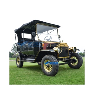 Venta al por Mayor de Autos Eléctricos Vintage de Alta Calidad, Modelo T Antiguo de Baja Velocidad, Auto Eléctrico Vintage para 8 Pasajeros - Product Image 1
