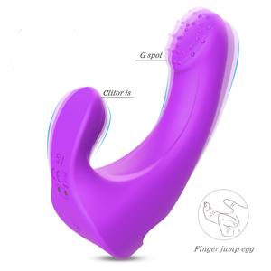 Mini vibrador de dedo para clitóris, massageador de estimulação de clitóris, brinquedo sexual, ótimo para casais e adultos - Product Image 2