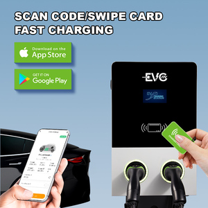 Cargador Rápido de CA para Vehículos Eléctricos para el Hogar, 14 kW, 22 kW, 43 kW, 32 A, <span class=keywords><strong>Wallbox</strong></span> para Vehículos Eléctricos, <span class=keywords><strong>Punto</strong></span> de Carga Eléctrico, Montaje CCS, Estación de Carga GB/T para Tesla - Product Image 3