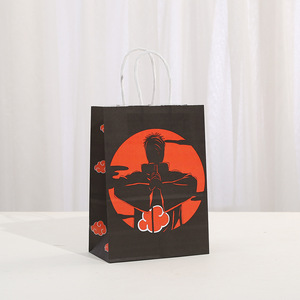 Promoción Especial: Bolsa de Regalo de Papel Kraft Reciclado Ecológico con Impresión Flexográfica para Fiestas y Temáticas de Ninja - Product Image 2