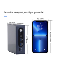 Mini PC de Escritorio Perfecto para la 14ª Generación de i5, 8GB DDR5, 512GB SSD, Compatible con Pantallas Triples 4K/60Hz, Optimizado para Diseño y Edición de Video