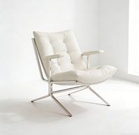 Offre à Durée Limitée : Canapé Simple Surdimensionné en Cuir Doux et Confortable, Facile d'Entretien, Idéal pour les Petits Espaces