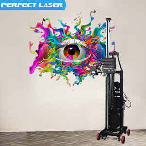 Laser Large Inkjet <b>Printers</b> Commercial Automatic Digital UV <b>Ink</b> 3d Wall Picture Printing Machine Price High Resolution Printing - Product Image 3