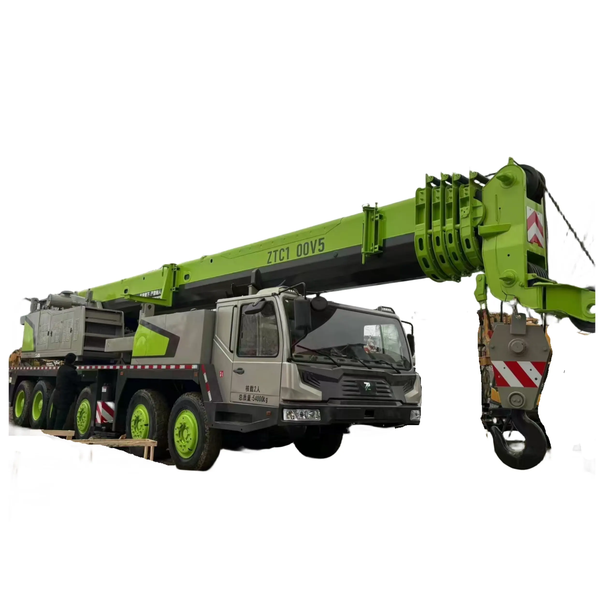 Semua merek terkenal derek truk bekas asli Zoomlion 100Ton derek truk derek