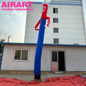 Muñeco Inflable de Helado para la Entrada de una Heladería, Atrae Clientes - Globo Publicitario Inflable Bailarín, Bailarín Aéreo de Helado - Product Image 2