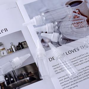 30ml PE Plastic <b>Glue</b> Bottle Long Nose Pointed Mouth Tip Cap 1oz Plastic Squeeze Bottle with Twist Top Cap - Product Image 5