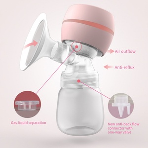 Extractor de Leche Eléctrico USB con Biberón Libre de BPA, Extractores de Leche de Silicona Potentes, Accesorios para Bebés - Product Image 4