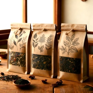 Custom Aluminum Foil Resealable Stand up Zipper Mylar Pouch Smell Proof for Cashew <b>Nuts</b> Coffee Snacks Flower Tea - Product Image 2