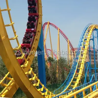 Montaña rusa para la venta simulador Parque de Atracciones precio paseo para la venta portátil tirolesa VR Parque niños jardín mini montaña rusa