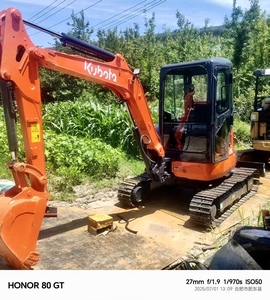Mini-excavatrice d'occasion Kubota 3,5 tonnes JAPON, excavatrice sur chenilles Kubota U35 à bas prix avec accessoire de préhension - Product Image 6