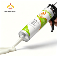Adhésif d'étanchéité pour pierre RUNTAI RT5200, mastic silicone neutre résistant aux intempéries pour les joints de pierre de construction
