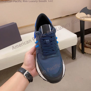 Chaussures de marche décontractées de créateur pour le printemps et l'automne, style rétro avec semelles compensées, accents en cuir, confort amorti - Product Image 2