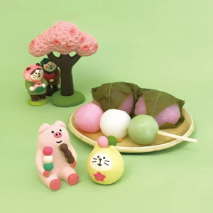 Adorno de Escritorio de Resina de Alta Calidad con Diseño de <span class=keywords><strong>Flor</strong></span> de Cerezo del Festival de Qingheng, Regalo para Niñas - Product Image 3