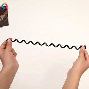 QIYUE élastique caoutchouc spirale longue queue de cheval titulaire <span class=keywords><strong>cheveux</strong></span> tresse fabricant facile à utiliser <span class=keywords><strong>coiffure</strong></span> outil <span class=keywords><strong>cheveux</strong></span> cravate - Product Image 5
