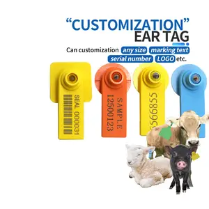 HED-ET143 small size ear tag tag custom rabbit ear tag