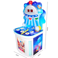 Machine de jeu interactive d'intérieur à monnayeur, nouveau design, jeu de frapper la souris et le gopher