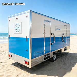 Remolque de lujo OEM portátil para inodoros, duchas y baños, con sistema de compostaje móvil, fabricado en China, para camping y personas mayores - Product Image 2