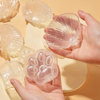 Coque de boule vide en TPR, best-seller, pour DIY, ultra-transparente, souple, anti-stress, à presser, pour création de boules anti-stress personnalisées