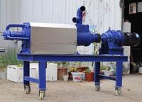 Autre machine agricole séparateur solide et liquide de leurre de porc, équipement de séparation de leurre de volaille/extrudeuse de vis de déchets