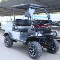 HDK Evolution Lithium 48V Batterie recharge Buggy Véhicule Utilitaire avec Boîte de Transport 4x4 Mini Camion Chariot de Golf Électrique à Grande Vitesse