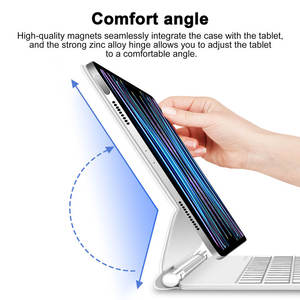 Clavier magique pour iPad Air 5, tablette, clavier intelligent magnétique, étui pour iPad Pro 11 pouces, étui pour iPad 10e génération - Product Image 2
