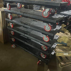 Piattaforma industriale pesante U-Boat camion carrello carrello a sei ruote nuovo <span class=keywords><strong>Design</strong></span> per impianti di produzione e industrie di vendita al dettaglio - Product Image 4