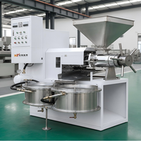 Presse à huile de colza de bonne qualité, machine à fabriquer de l'huile d'arachide, machine de pressage à froid pour huile de noix de coco et de soja 100-600 kg/h