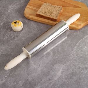 Best Price 201 Stainless Steel Baking <b>Rolling</b> <b>Pin</b> Durable Kitchen Accessory for Pastry Dough <b>Rolling</b> & Baking - Product Image 2