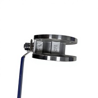 Vannes à boisseau sphérique à bride manuelles en acier inoxydable 304, modèle Carp Journey Q41F-150LB, 2 pièces, pour eau haute température, port 1 à 4 pouces, OEM, faible pression