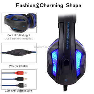 <span class=keywords><strong>Casque</strong></span> de jeu avec micro, <span class=keywords><strong>casque</strong></span> de jeu stéréo, bruit, micro et lumière LED, bandeau de Suspension, <span class=keywords><strong>PS4</strong></span> <span class=keywords><strong>VR</strong></span>, <span class=keywords><strong>casque</strong></span> Compatible avec <span class=keywords><strong>PC</strong></span>, PS5 - Product Image 3