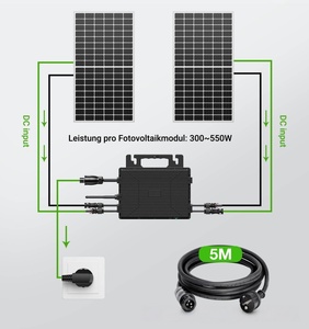 Microinversor de Conexión a Red de 800W 230V para UE, Salida Única, WIFI, IP67 Impermeable, 92% de Eficiencia, Onda Sinusoidal Pura, Energía Solar para Balcón/Techo - Product Image 5