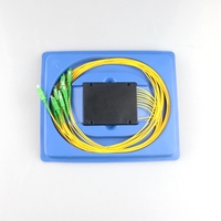 Cassette de répartiteur optique PLC 1x4 SC/APC pour réseaux FTTX