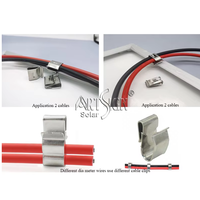 Clip de fixation pour câble de panneau solaire Art Sign – Vente chaude – Accessoires pour panneaux solaires en acier inoxydable – Clips de câble PV solaire – Fabricant OEM