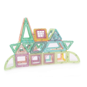 Apprentissage préscolaire Montessori jouets carreaux magnétiques enfants aimant créatif ensemble <span class=keywords><strong>de</strong></span> <span class=keywords><strong>construction</strong></span> <span class=keywords><strong>de</strong></span> blocs pour tout-petits - Product Image 4